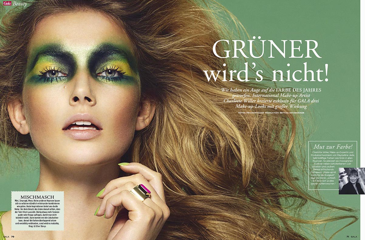 Frauke Fischer For Gala Magazine