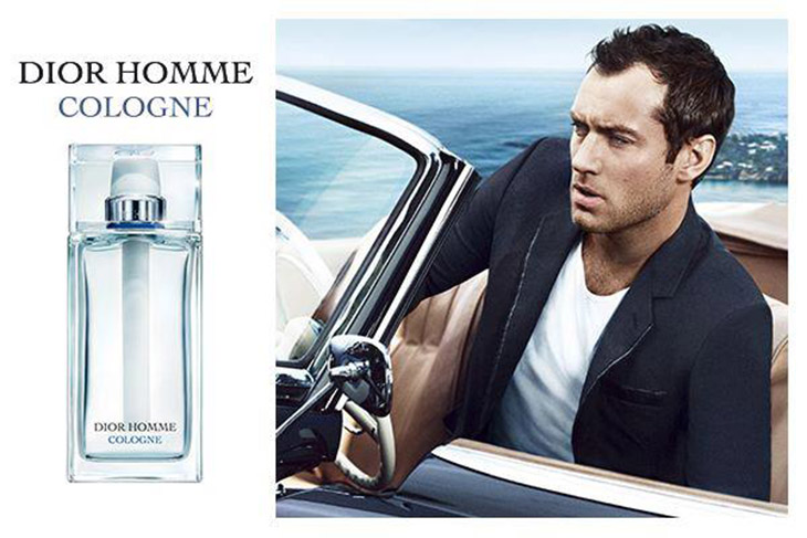 jude law dior homme cologne ad