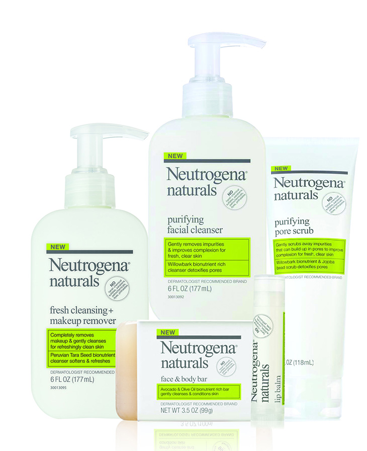 neutrogena naturals acne line