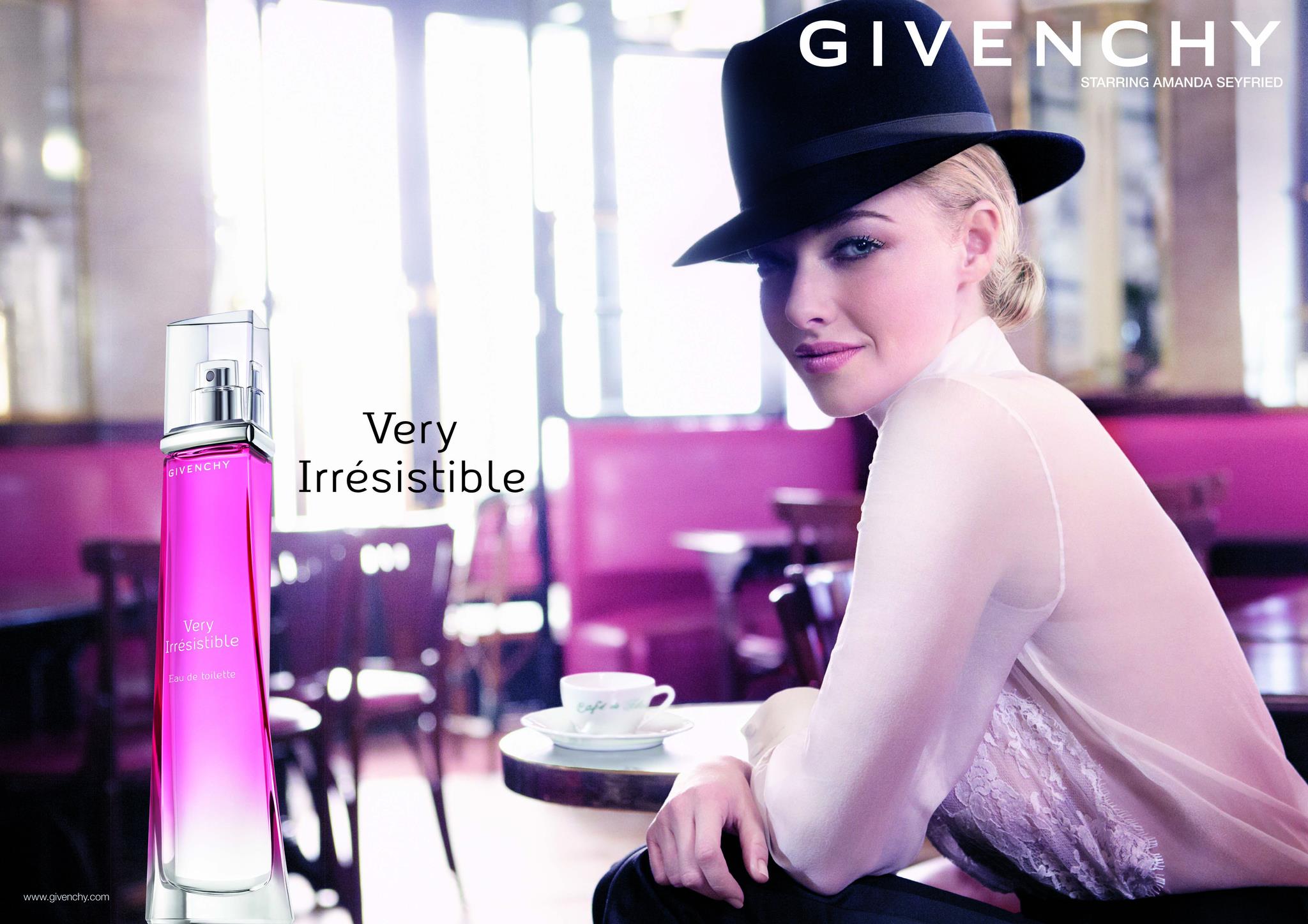 Amanda Seyfried for Givenchy Fragrance Ad