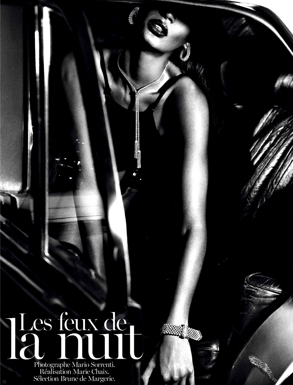 Joan Smalls by Mario Sorrenti for Vogue Paris