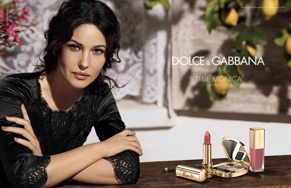 Monica Bellucci For True Monica Dolce Gabbana Campaign