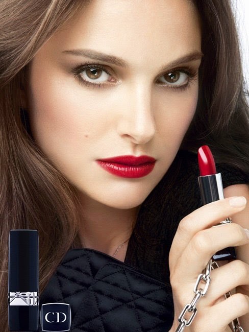 Natalie portman rouge dior campaign fall 2013