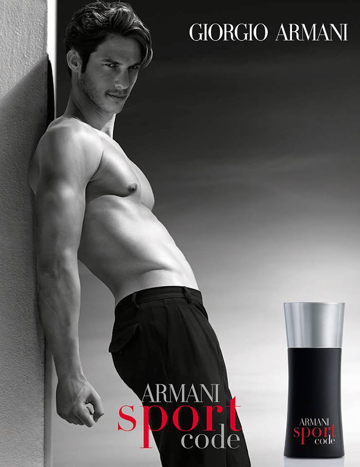 Domenique Melchior for Armani Code Sport