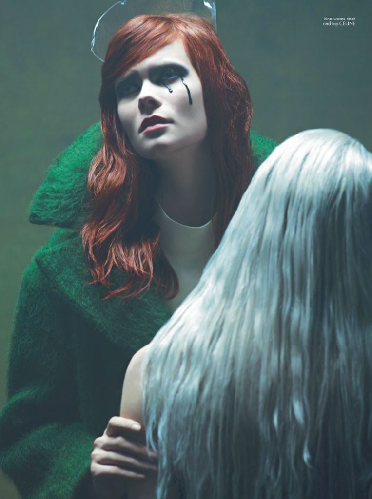 Ondria Hardin, Anna Ewers, Irina Kravchenko & Antony Hegarty by Maurizio Bavutti (4)