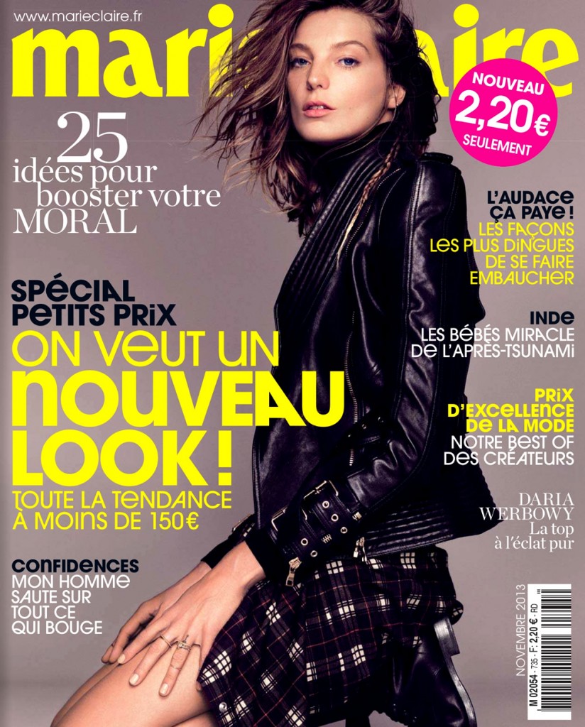 Daria Werbowy by Nico for Marie Claire France November 2013 (1)
