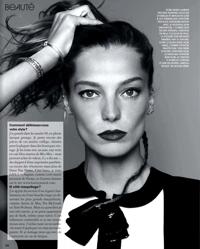 Daria Werbowy for Marie Claire France November 2013 (5)