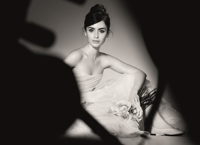 Lily Collins is the new Face of Lancôme