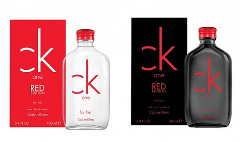 condón Una efectiva Sombra Calvin Klein CK One Red Edition