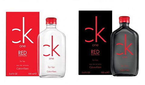 calvin klein ck one red for him