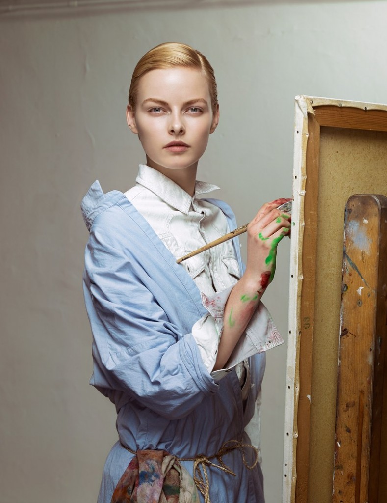 ERWIN OLAF STUDIES 'LES BEAUX ARTS' FOR VOGUE NETHERLANDS 2