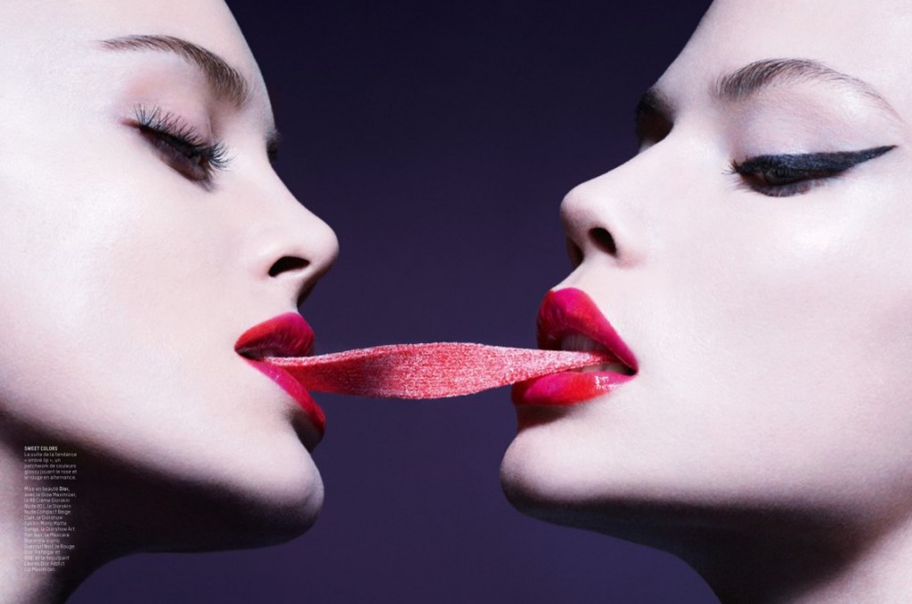 Eloïse Opryszko & Tara Jean by Baard Lunde for L'Officiel Paris April 2014