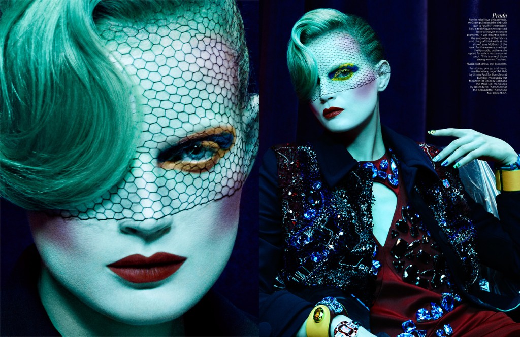 The Makeup Master Dream Girls by Ben Hassett for W Magazine May 2014 (3)
