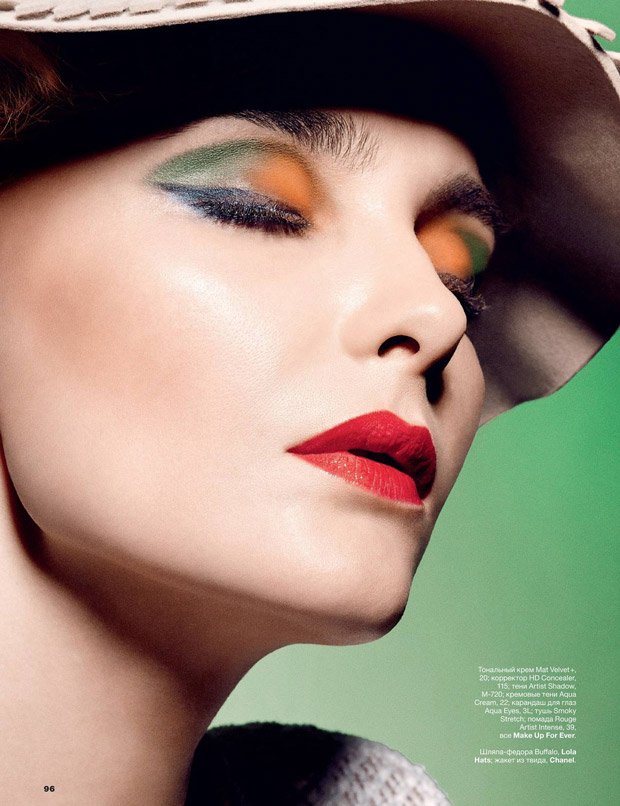 Snejana Onopka For Allure Russia By Walter Chin