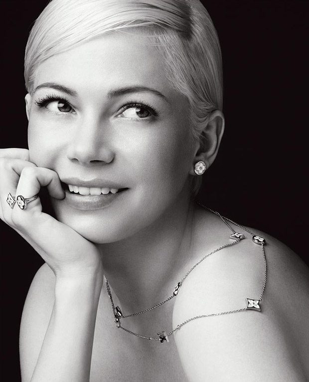 Louis Vuitton Enlists Actress Michelle Williams for Jewelry