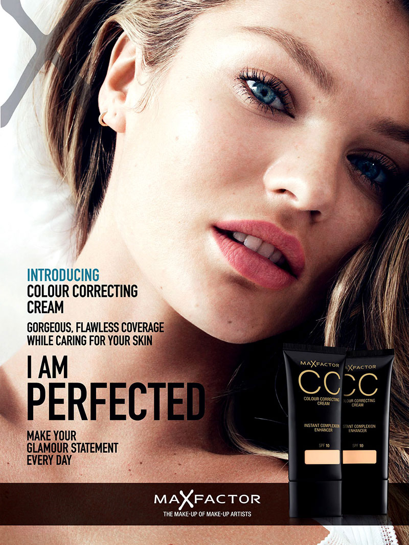 Candice Swanepoel Max Factor Campaign