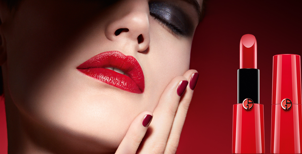Saskia De Brauw for Giorgio Armani Beauty FW 2013 Ad Campaign