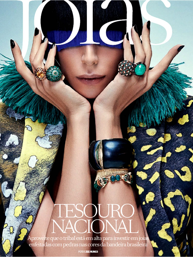 Lea Tisci by Zee Nunes for Vogue Brasil April 2014