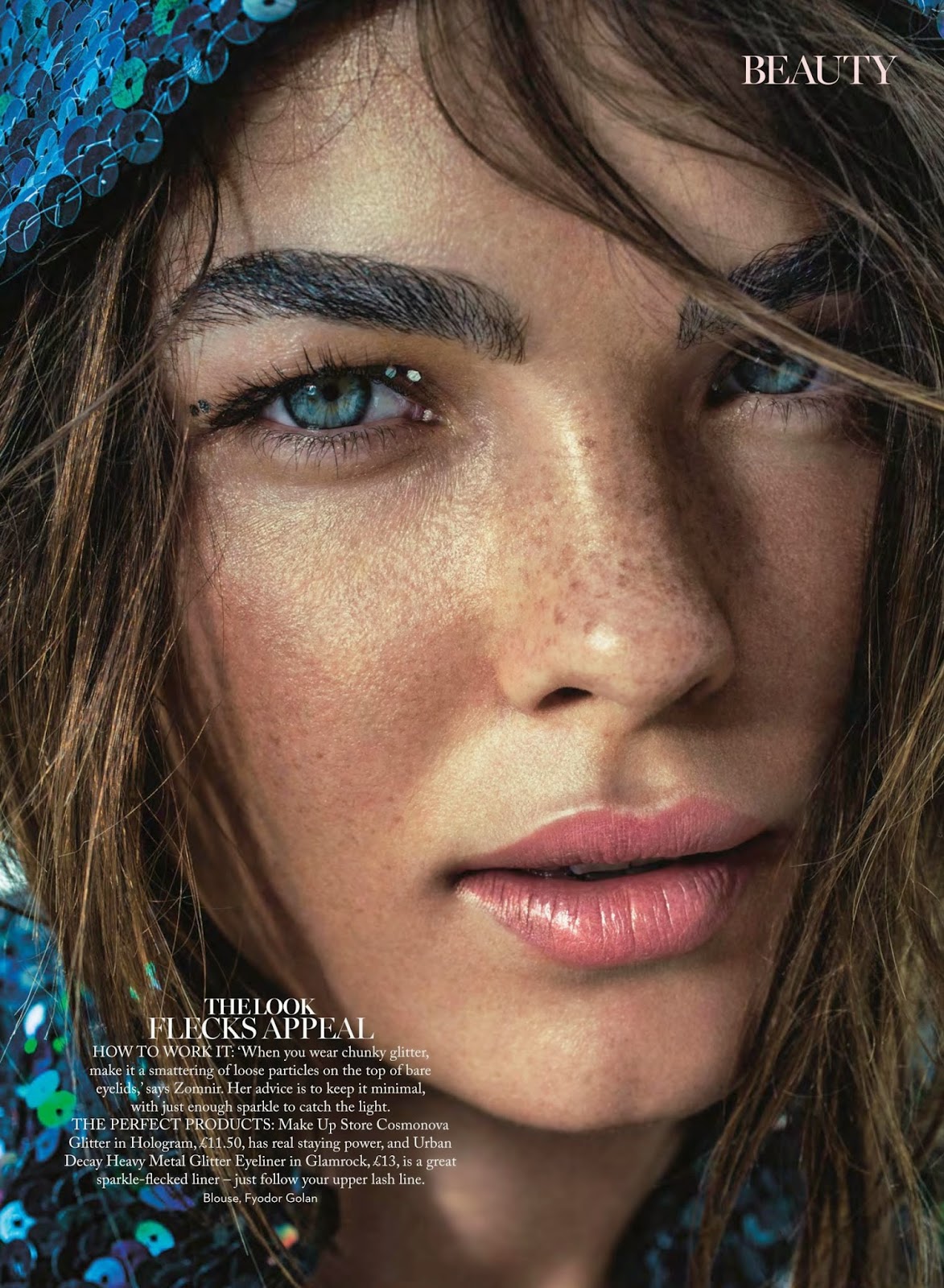 Bambi Northwood Blyth by Enrique Badulescu for Marie Claire UK October 2014
