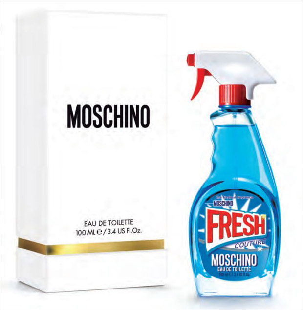 Linda Evangelista for Moschino Fresh Couture Fragrance