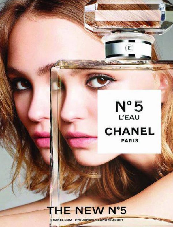 LilyRose Depp is the Face of Chanel No.5 L'Eau 2016 Fragrance Ads
