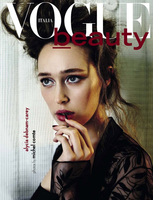 Alycia Debnam-Carey Covers Vogue Italia Beauty September 2016