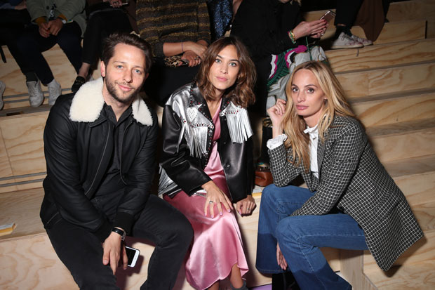 FRONT ROW ACTION AT Miu Miu Spring Summer 2017 SHOW