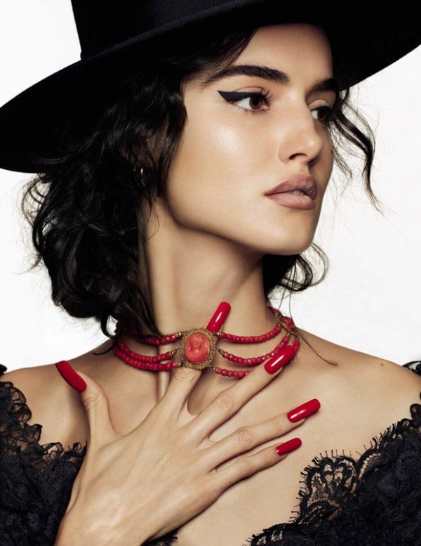 With Art: Blanca Padilla Stars in Vogue Spain March 2017 Issue