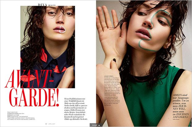 Avant-garde: Hannah Novak Stars in the Cover Story of Diva Magazine