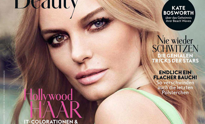 Kate Bosworth is the Cover Star of InStyle Germany Beauty Issue
