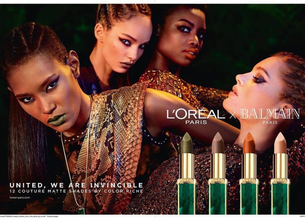 DISCOVER BALMAIN x LOREAL LIPSTICK COLLECTION