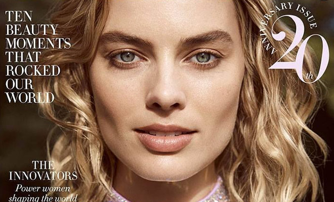 Margot Robbie Covers Harper's Bazaar Australia 20th Anniversary Issue