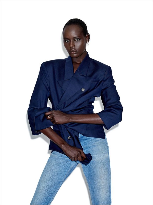 Girls, Girls, Girls: Ajak Deng & Linda Helena Pose for Claire Rothstein