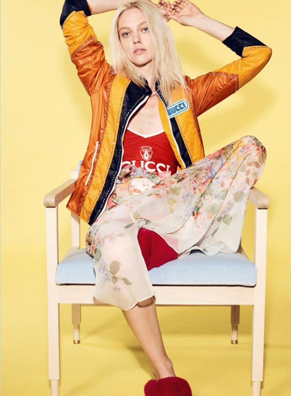 Sasha Pivovarova Stars in Vogue Turkey April 2018 Issue