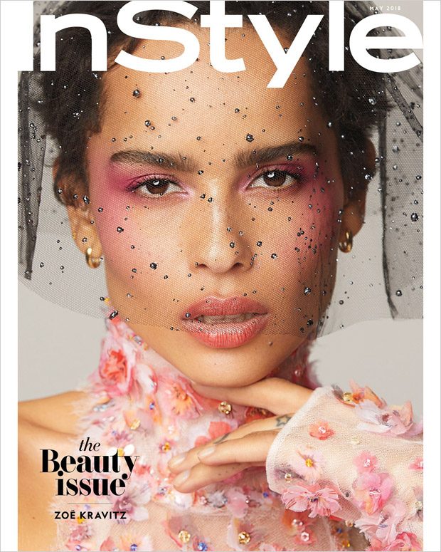 Big Little Lies Star Zoe Kravitz Covers InStyle Magazine Beauty Issue