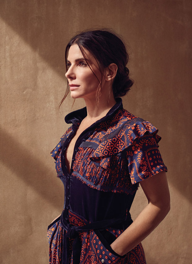 Ocean's 8 Star Sandra Bullock Covers InStyle Magazine June 2018 Issue