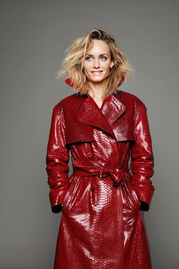 Amber Valletta Stars in Elle Russia September 2018 Cover Story