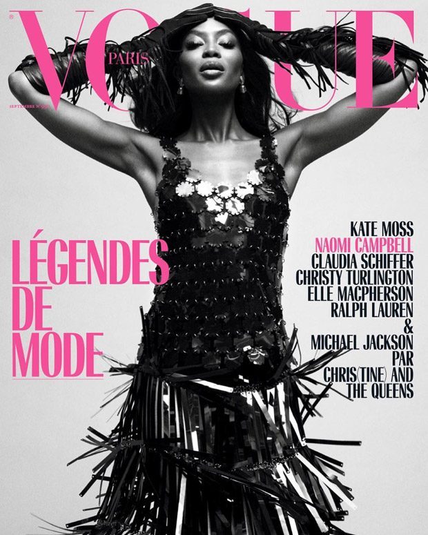 NAOMI CAMPBELL IS ON THE MOVE FOR VOGUE PARIS