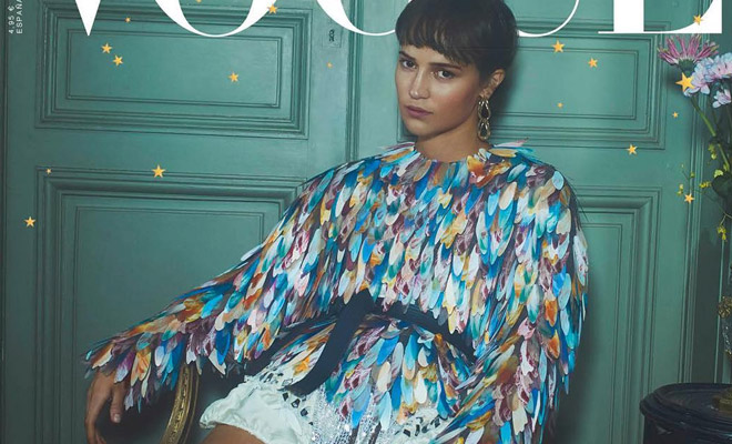 Alicia Vikander is the Cover Star of Vogue Spain December 2018 Issue