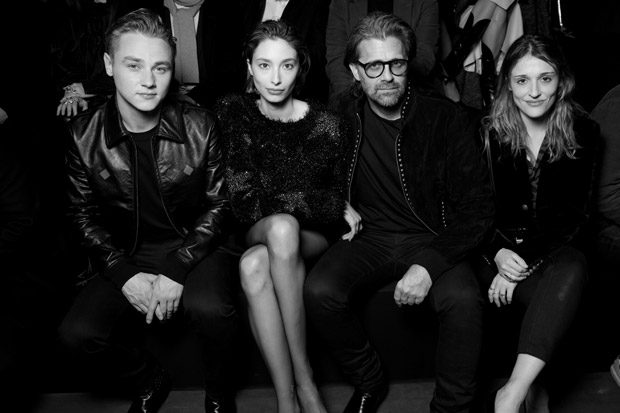 Front Row at SAINT LAURENT Fall Winter 2019.20 Fashion Show