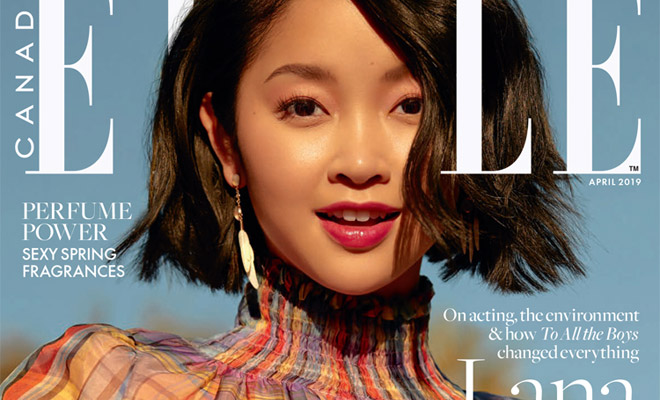 Lana Condor is the Cover Girl of Elle Canada April 2019 Issue