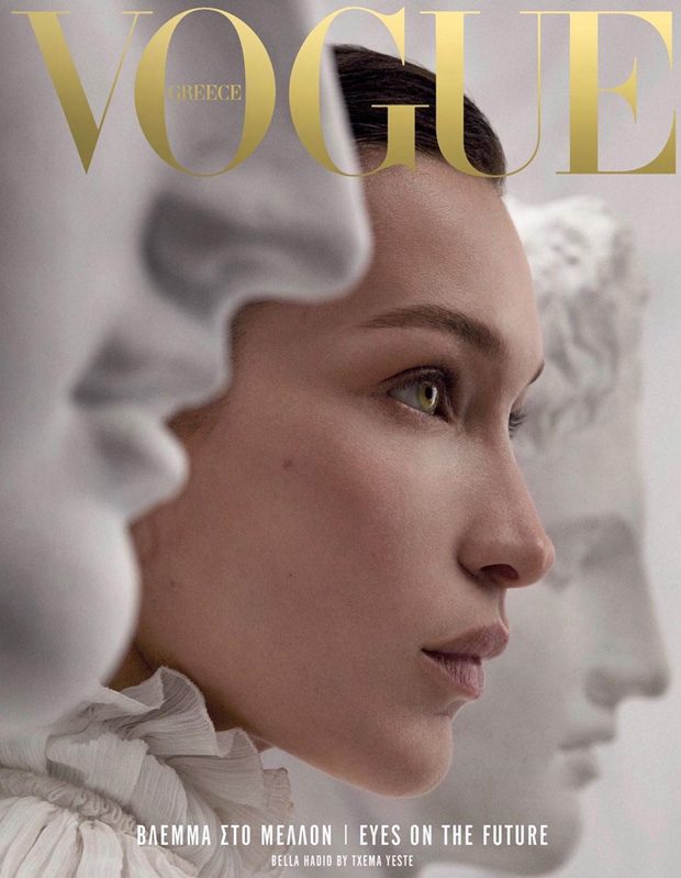 Bella Hadid is the Cover Star of Vogue Greece Debut Issue