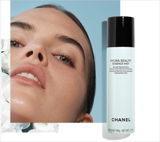 Chanel Hydra Beauty Essence Mist Hydration Protection Radiance Energizing  Mist Unisex Mist 1.7 oz