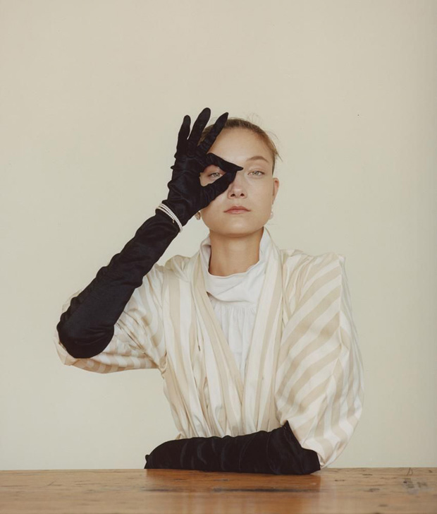 7 Statement Sleeves for Spring: Yumi Lambert Poses for WSJ. Magazine