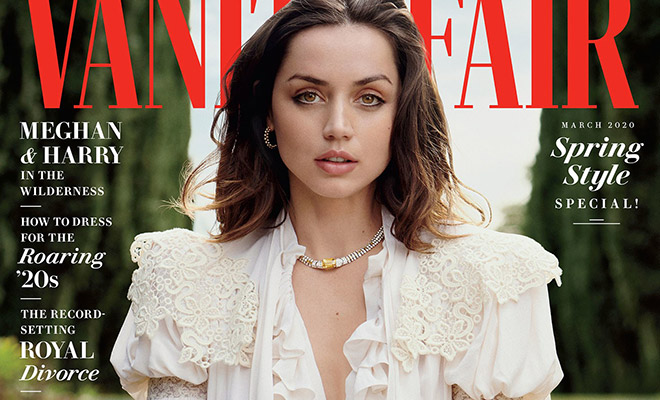 Ana de Armas is the Cover Star of Vanity Fair March 2020 Issue