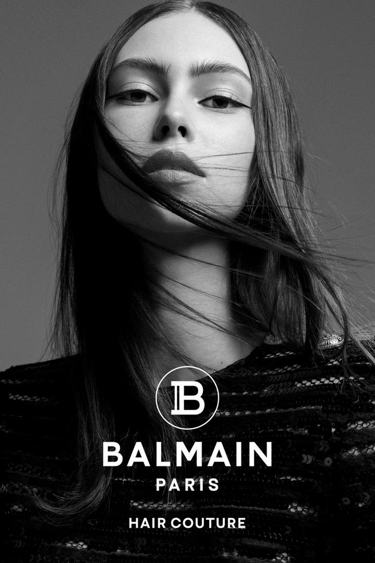 Lorena Maraschi Stars in Balmain Hair Couture Fall Winter Campaign