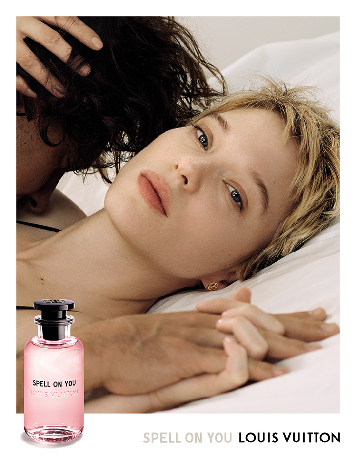 Lea Seydoux Louis Vuitton Spell On You Fragrance Campaign