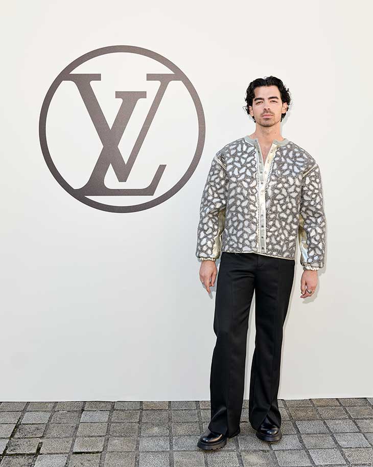 CELEBRITY GUESTS at LOUIS VUITTON SS23 Men's Show