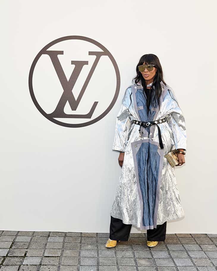 CELEBRITY GUESTS at LOUIS VUITTON SS23 Women's Show