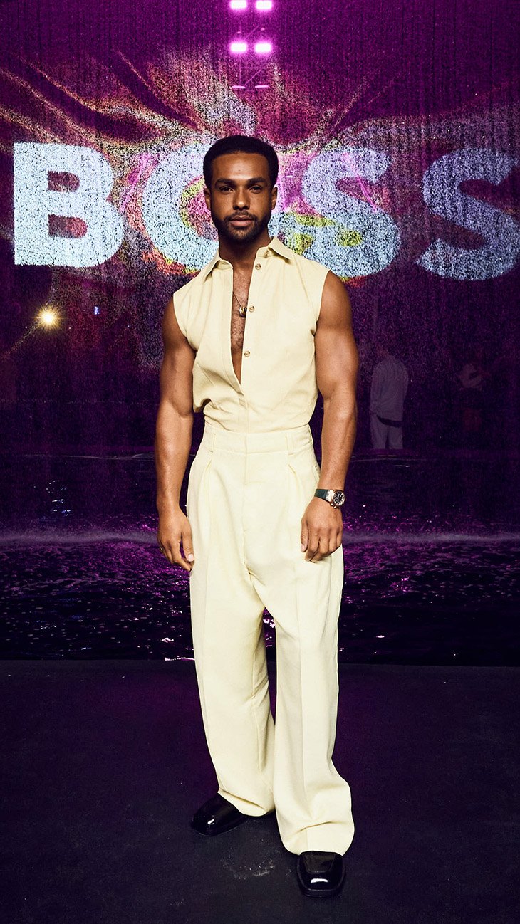 Lucien Laviscount, ©BOSS - Beauty Scene